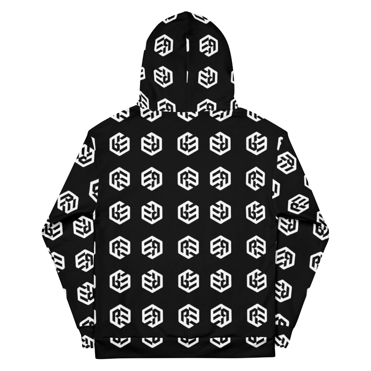 Kaleidoscope Sigil All-over Print Black/White