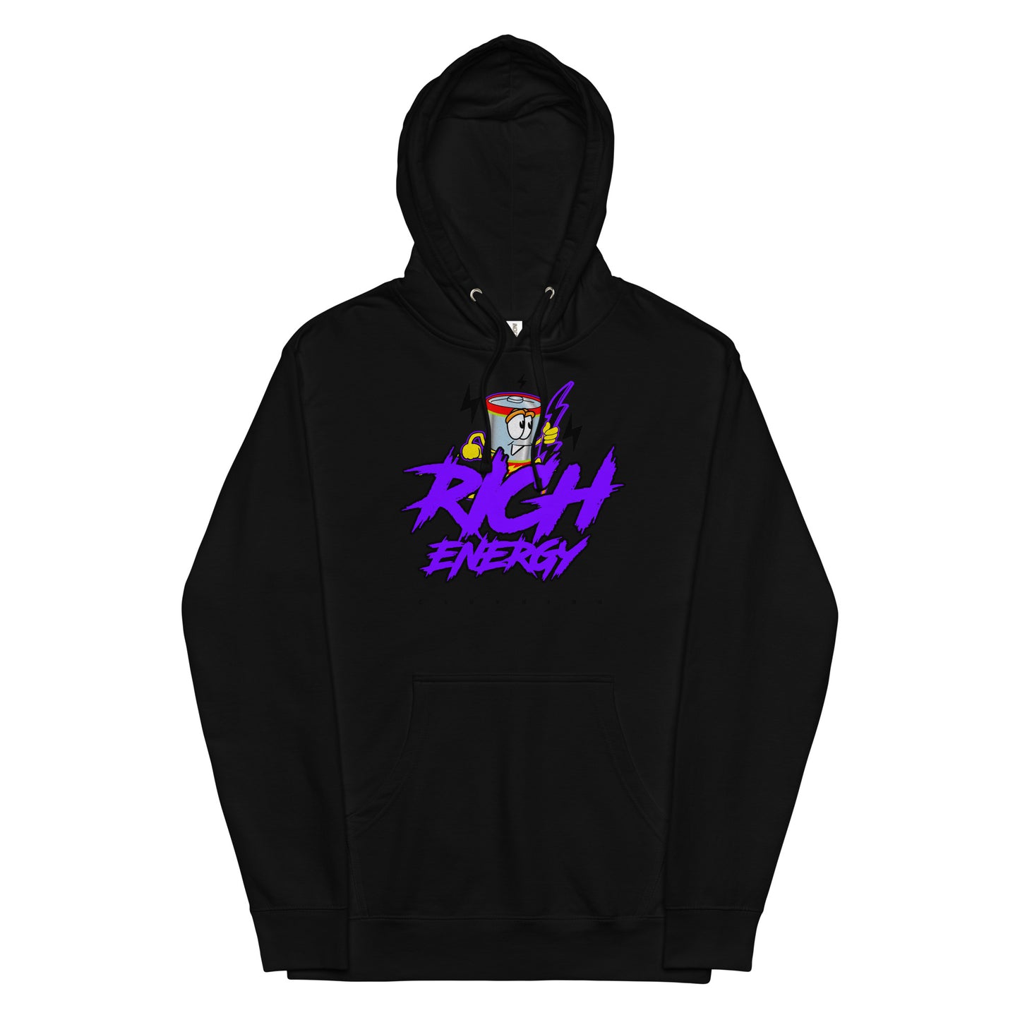 Big Rich Purple Unisex midweight hoodie
