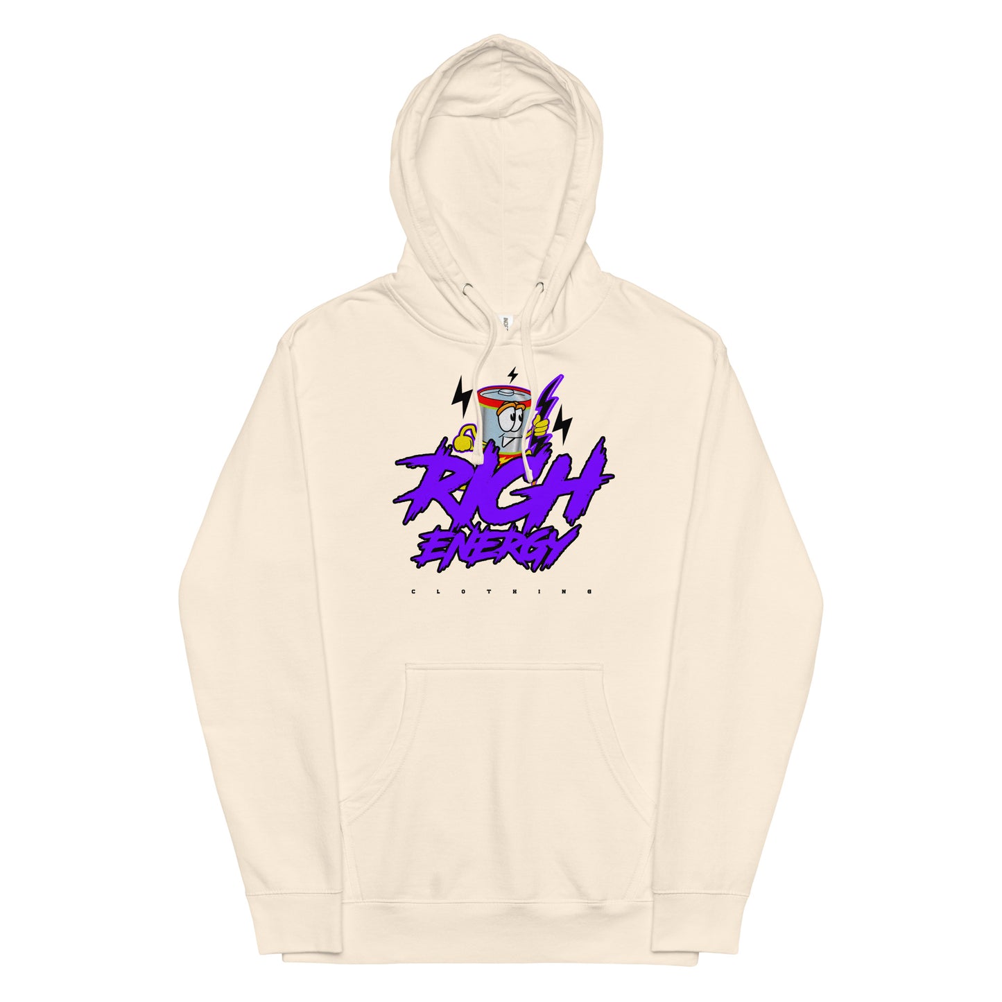 Big Rich Purple Unisex midweight hoodie