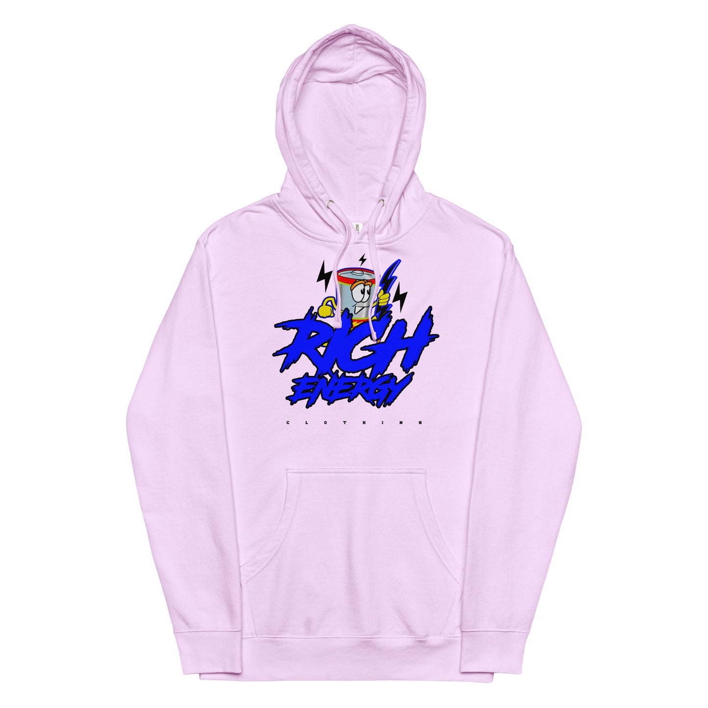 Big Rich Blue Unisex midweight hoodie
