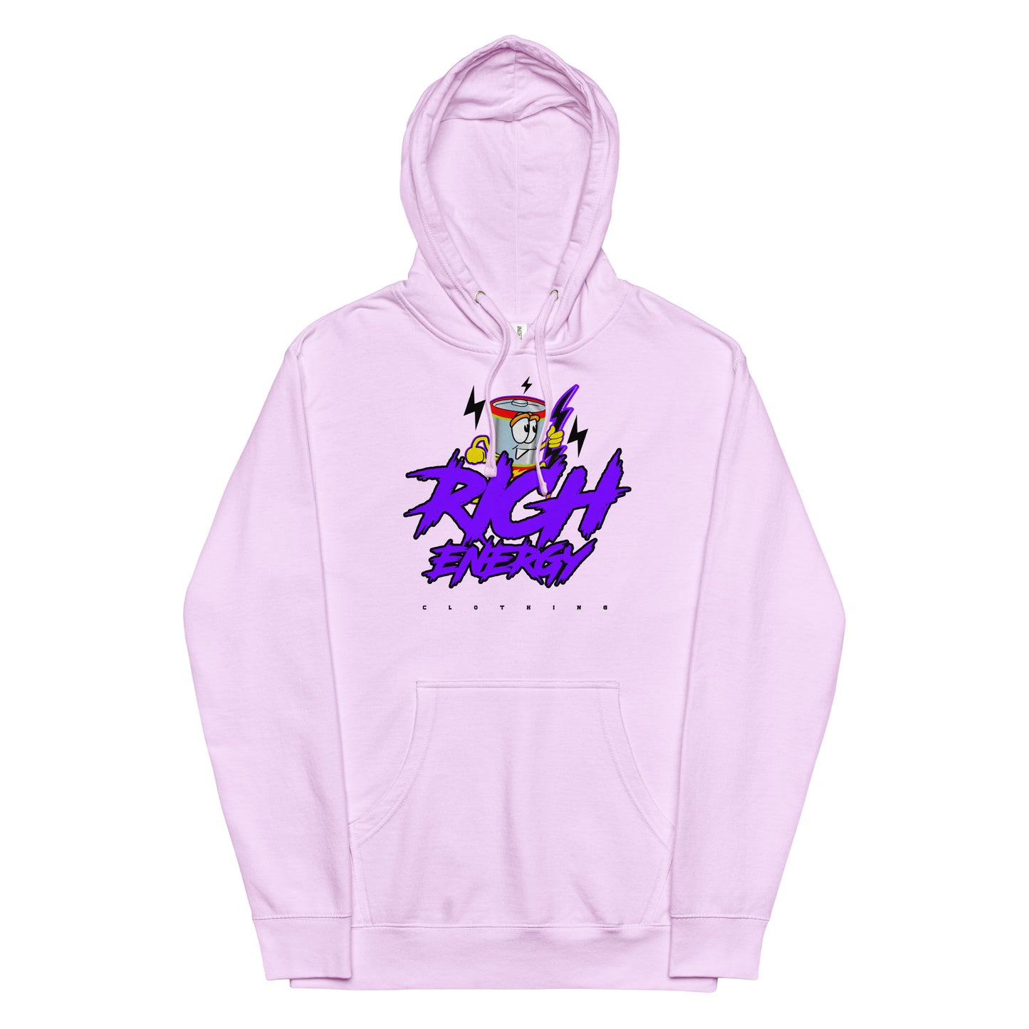 Big Rich Purple Unisex midweight hoodie