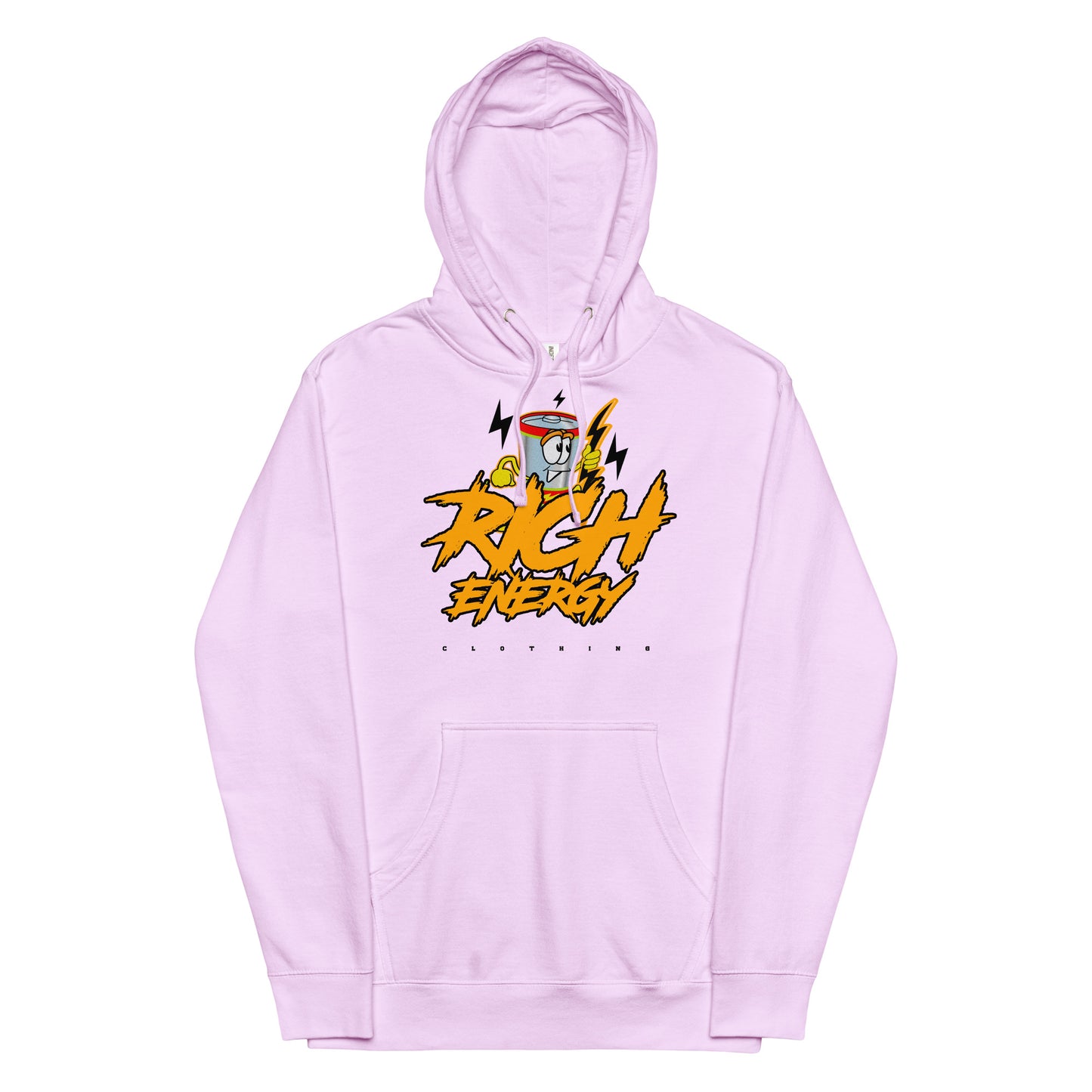 Big Rich Orange Unisex midweight hoodie