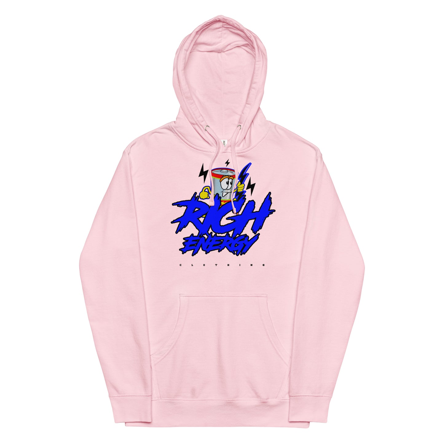 Big Rich Blue Unisex midweight hoodie