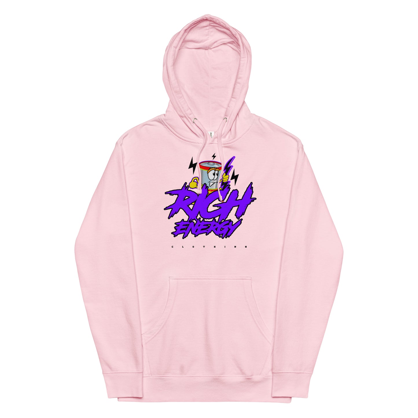 Big Rich Purple Unisex midweight hoodie