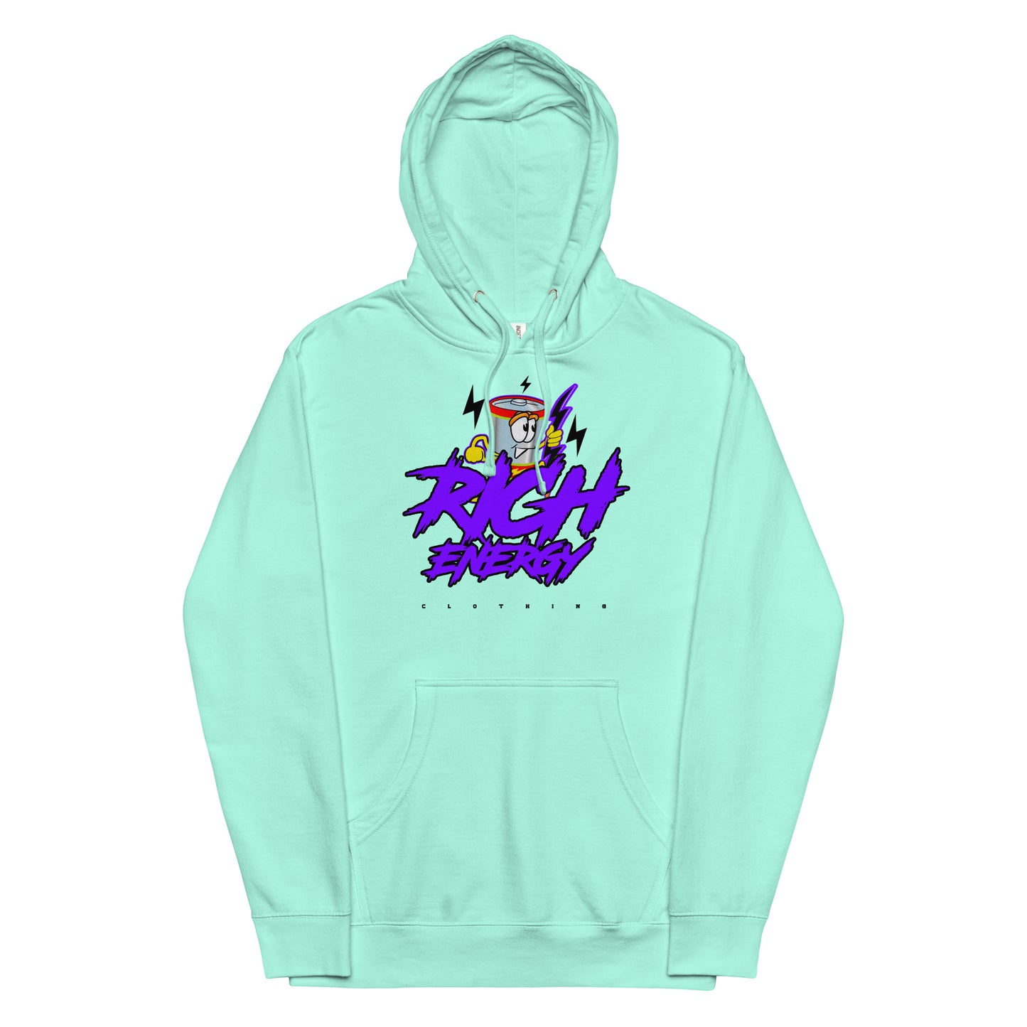 Big Rich Purple Unisex midweight hoodie