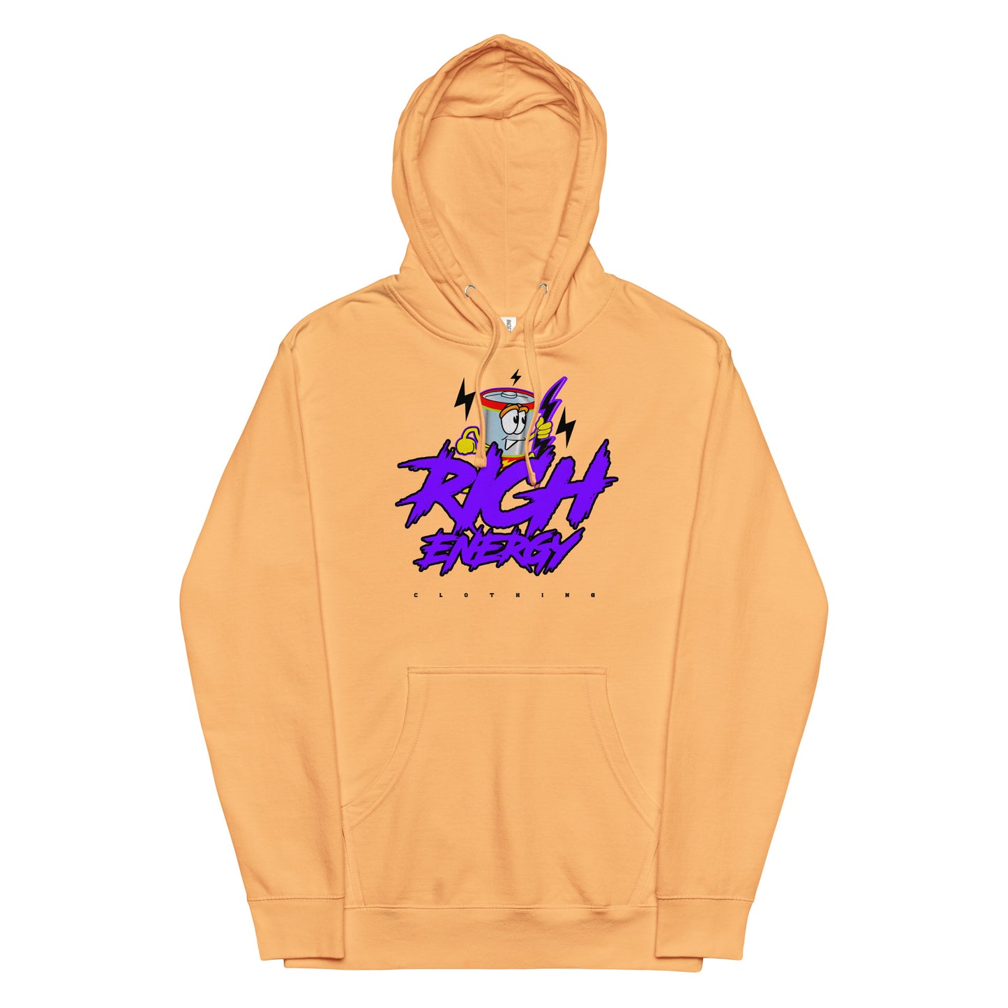 Big Rich Purple Unisex midweight hoodie