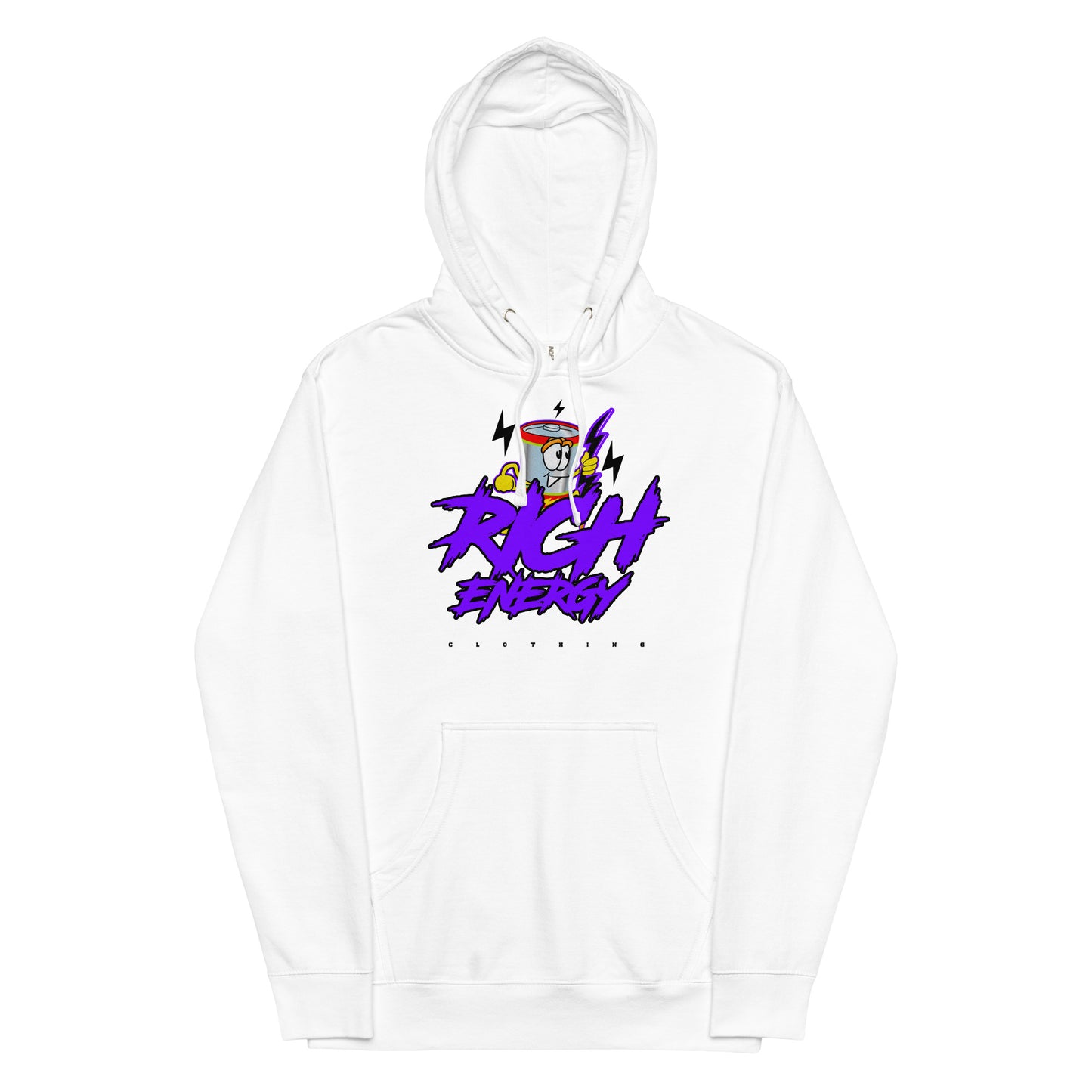 Big Rich Purple Unisex midweight hoodie
