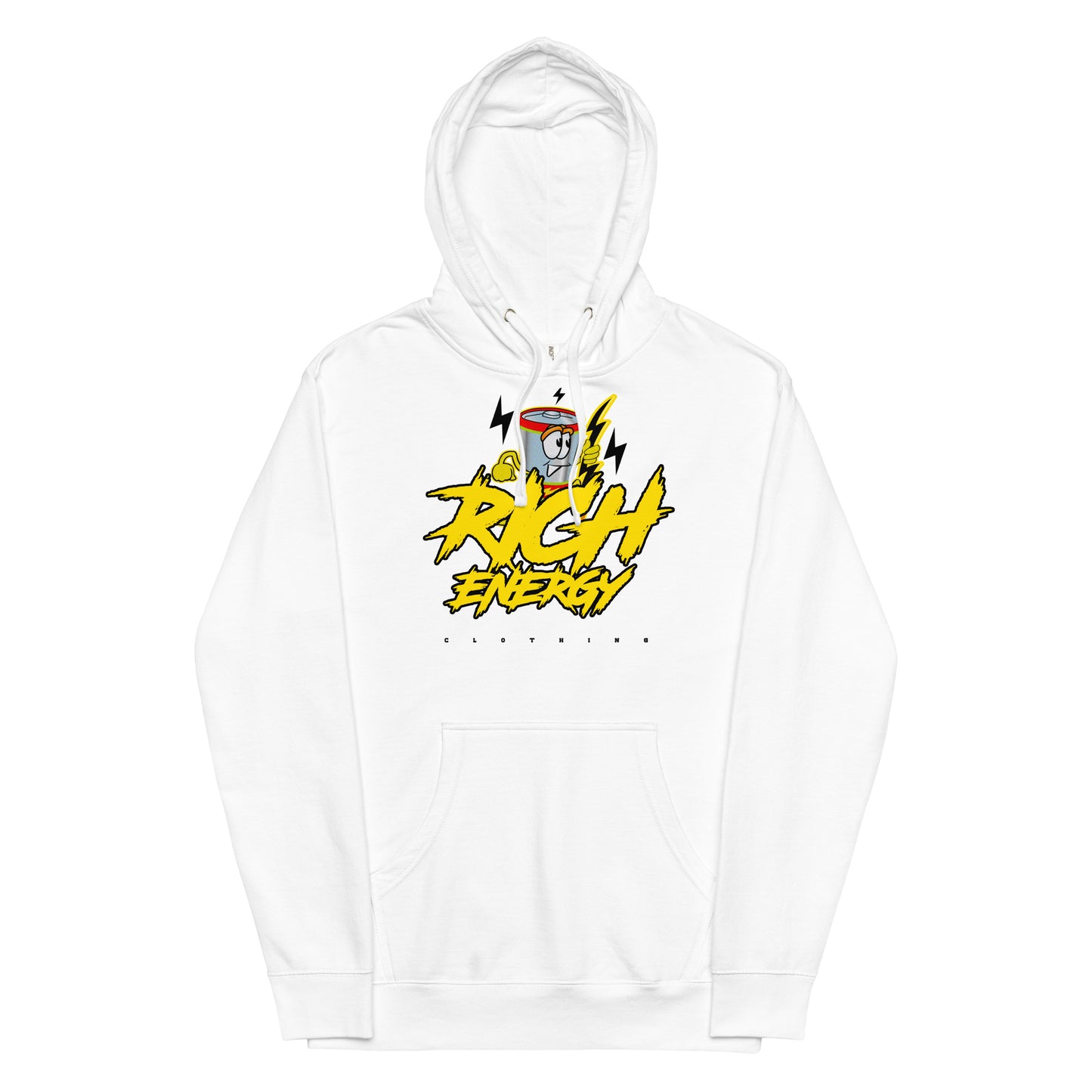Big Rich Yellow Unisex midweight hoodie