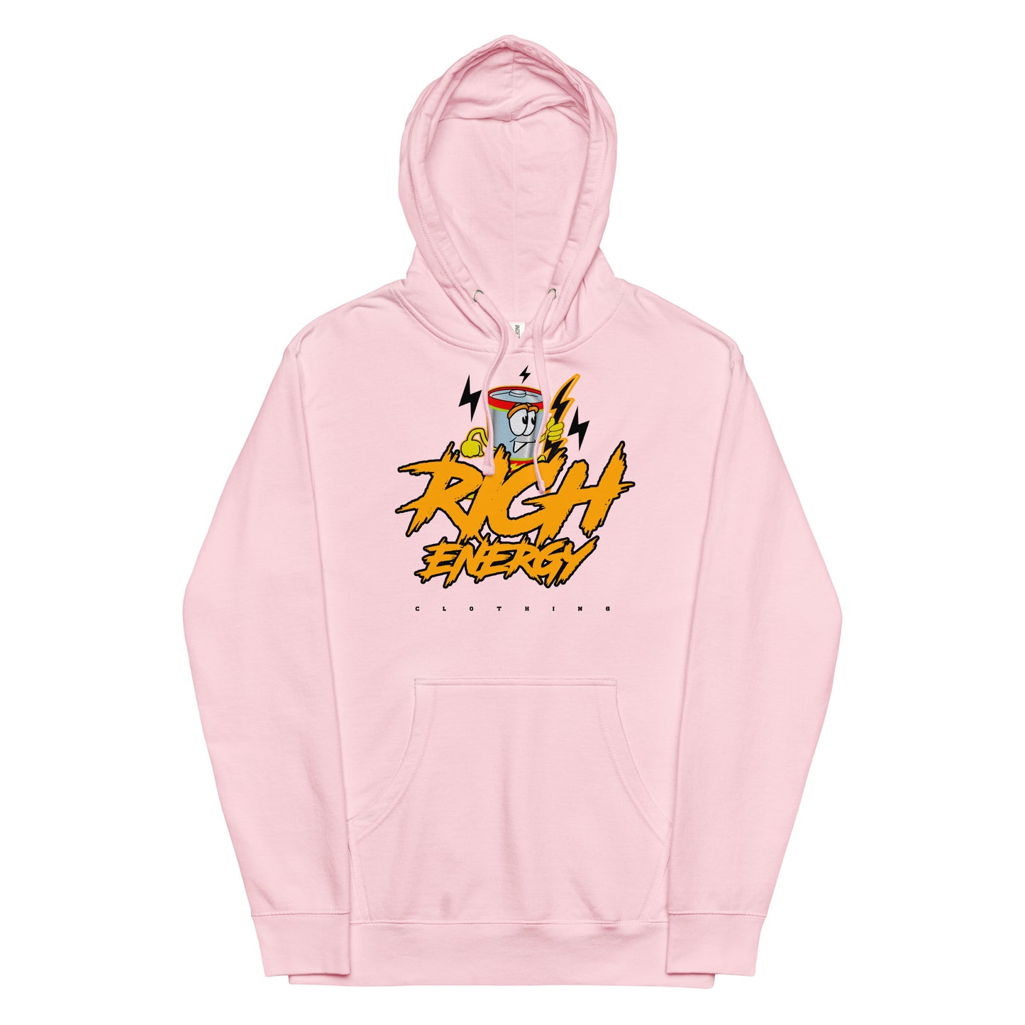 Big Rich Orange Unisex midweight hoodie